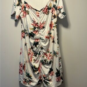 Bloom Chic Floral Print Dress